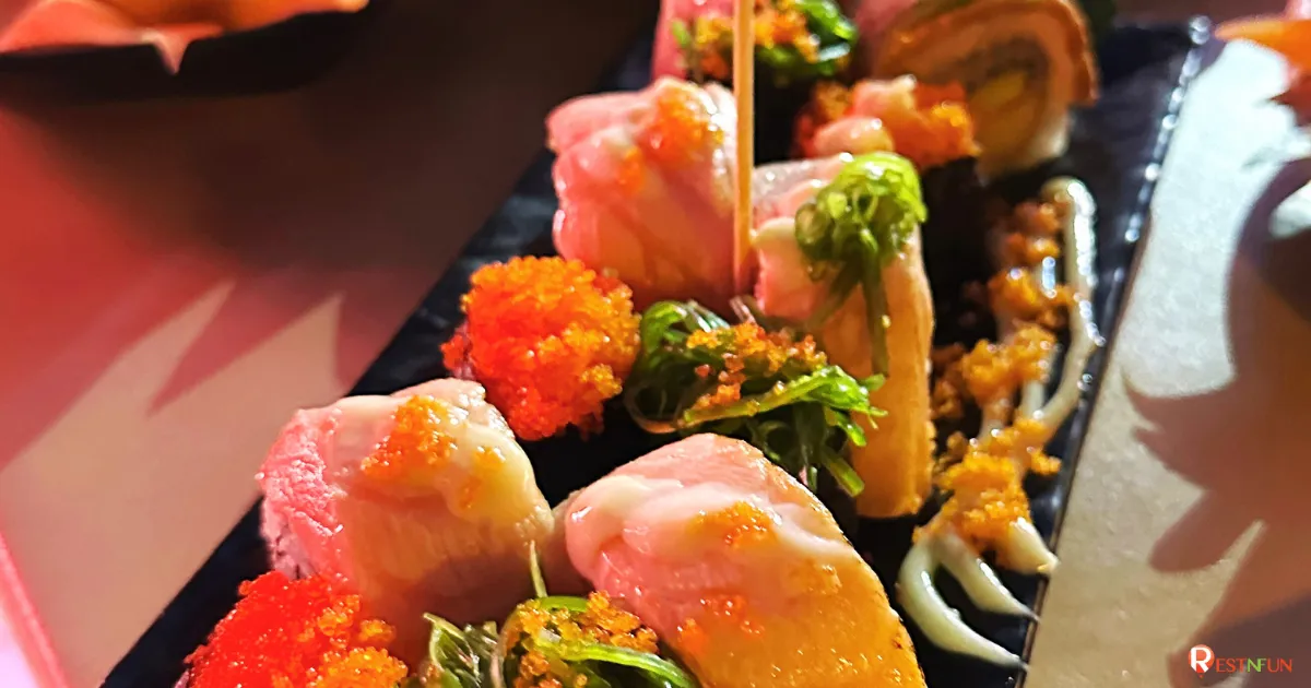 ซูชิสุดอร่อยบนเรือดินเนอร์เมอริเดียน ครูซ 2